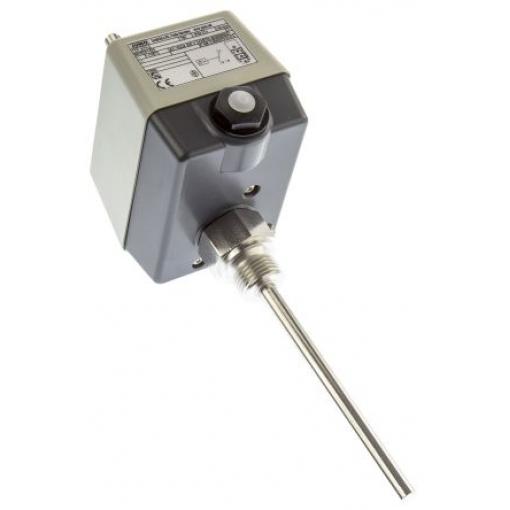 Termostat koncovka: Pájecí plíšek Jumo Povrchový termostat 575 °C Bezpečnostní monitor teploty, Monitor teploty,