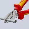 Kombinované kleště 1, celková délka: 180 mm, Nástrojová ocel speciální kvality Knipex Splňuje normu VDE/1000V