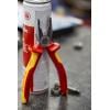 Kombinované kleště 1, celková délka: 180 mm, Nástrojová ocel speciální kvality Knipex Splňuje normu VDE/1000V