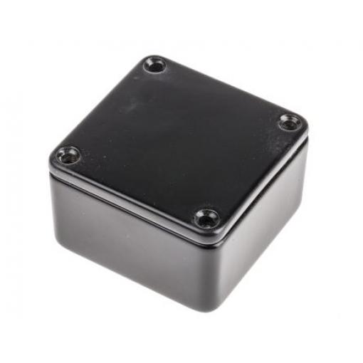 RS PRO Pouzdro IP54 Stíněné barva Černá barva Černá Odlévaný hliník 50 mm 31 mm 50 mm