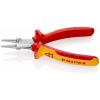 Ploché kleště 20 06, celková délka: 160 mm 1, Nástrojová ocel délka čelistí 30mm Knipex Kulatý Splňuje normu VDE/1000V