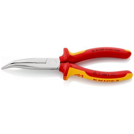 celková délka: 200 mm Vroubkovaný Nevytváří jiskry Knipex Splňuje normu VDE/1000V