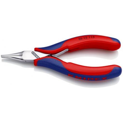 Ploché kleště 35 12, celková délka: 115 mm 1, Chromová ocel délka čelistí 22.5mm Knipex Externí