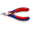 Kleště s dlouhými čelistmi 35 32, celková délka: 115 mm 1, Chromová ocel délka čelistí 22.5mm Knipex Kulatý