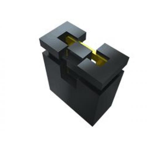 Samtec Bočník, řada: SNT Vnitřní, Rovný barva Černá, počet kontaktů: 2, počet řad: 1, rozteč: 2.54 mm