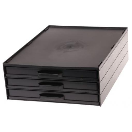 Skladovací jednotka se zásuvkami 3 108 mm x 265 mm x 355 mm Licefa