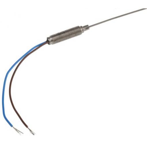 Termočlánek RS086/0816 100 mm kabel typ K Nerezová ocel 310, Inconel 600 500 mm sonda, -40 °C 1.5 mm na 1100 °C BS RS