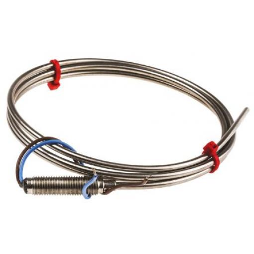 Termočlánek RS086/0816 100 mm kabel typ K Nerezová ocel 310, Inconel 600 1 m sonda, -40 °C 3 mm na 1100 °C BS RS PRO