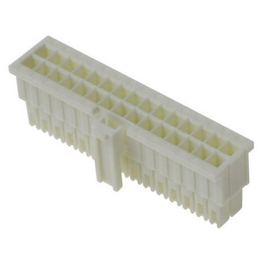 Samtec Pouzdro krimpovacího konektoru, řada: IPD1 Vnější, rozteč: 2.54 mm, počet kontaktů: 30, počet řad: 2, orientace