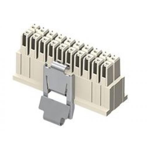 Samtec Pouzdro krimpovacího konektoru, řada: IPD1 Vnější, rozteč: 2.54 mm, počet kontaktů: 10, počet řad: 2, orientace