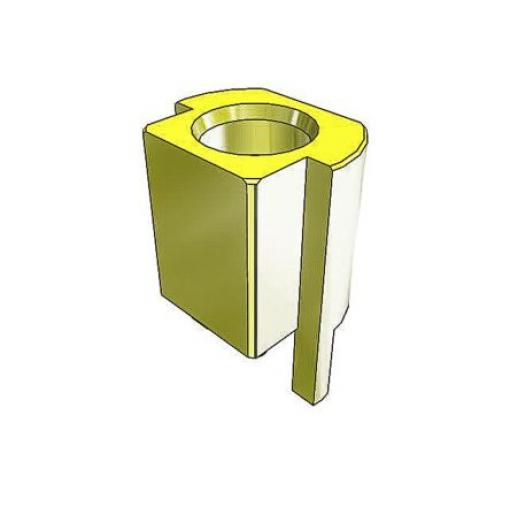 Samtec Koaxiální konektor, řada: MCX Vnitřní, 50 Ω, orientace těla: Rovný, Průchozí otvor Konektor MCX Pájecí, 6GHz 125