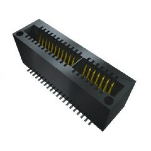 Samtec Hranový konektor, řada: MEC1, rozteč: 1 mm Vnitřní, počet kontaktů: 16, počet řad: 2, orientace těla: Rovný,