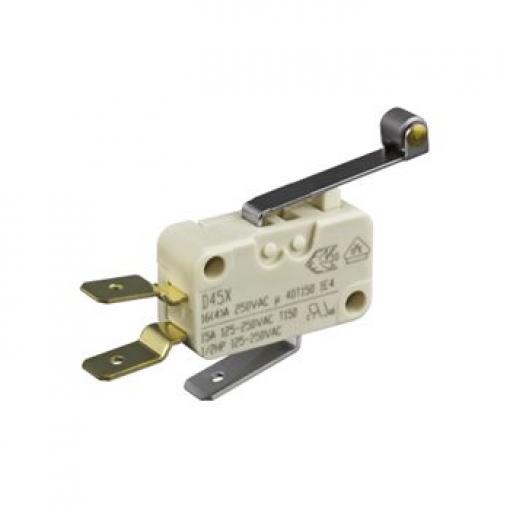 ZF Mikrospínač, typ ovladače: Páka s válečkem SPCO, 250 V ac, 16 A, Jazýček, IP40, 0.49N