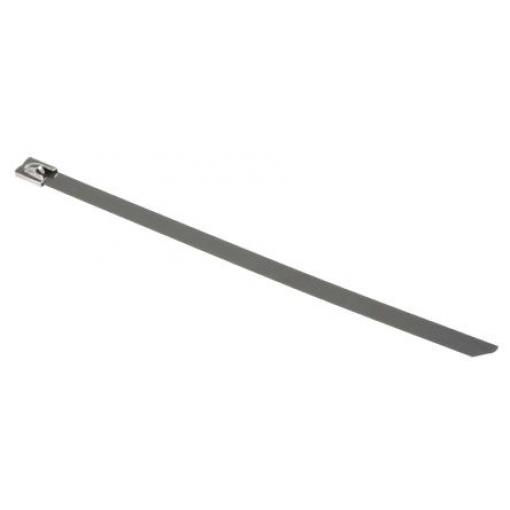 Stahovací páska Roller 200 mm 7.9mm Kovová Nerezová ocel 316 RS PRO