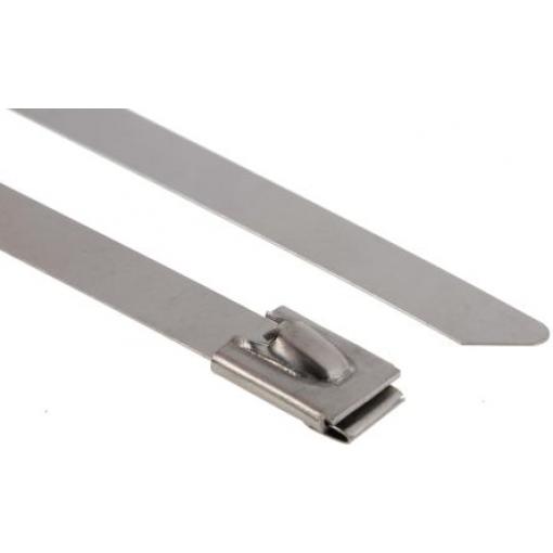 Stahovací páska Roller 360 mm 7.9mm Kovová Nerezová ocel 316 RS PRO