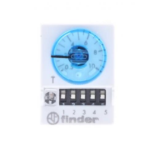 Finder Časovací relé, řada: 85 4PDT 4kontaktové 48 V dc 48 V ac Multifunkční funkce 14 kolíkový 0.05 to 100 s, 5 to 100