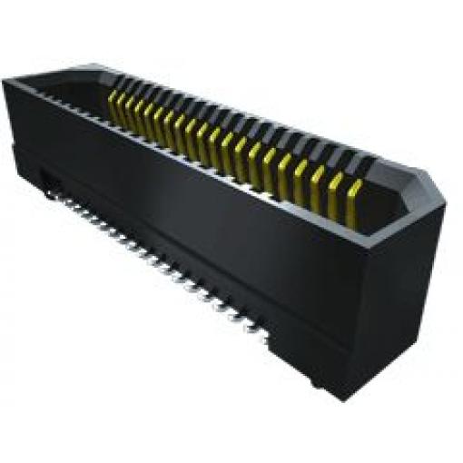 Patice PCB, řada: ERF8, orientace těla: Rovný, rozteč: 0.8 mm Deska-deska, počet kontaktů: 50, počet řad: 2, Povrchová