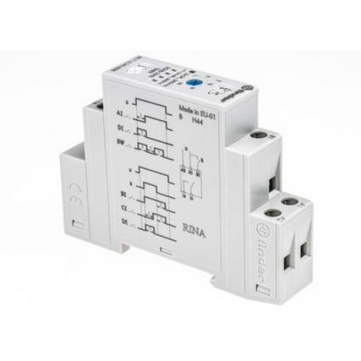 Finder Časovací relé, řada: 80 Lišta DIN SPST 1kontaktové 240 V dc 240 V ac, 24 V ac Multifunkční funkce Šroub 0.1 to 24