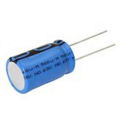 Kondenzátor, řada: RTI-V 6800 μF ±20 % 16 V dc Radiální vedení, Radiální, Průchozí otvor AEC-Q200 Vishay