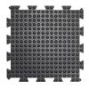 Coba Europe Protiúnavová rohož, Žlutá, Černá Přírodní pryž Bublina Suché, délka: 50 cm, šířka: 50cm Vzájemné blokování x
