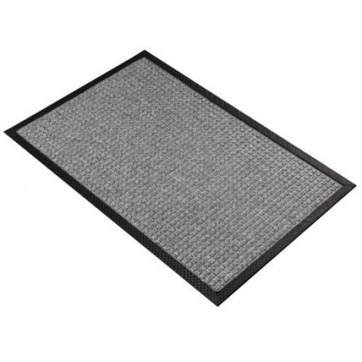 RS PRO Vchod Mat Vstupní prostory, Šedá Polypropylen Oplatky Vnitřní, šířka: 0.6 m, délka: 0.9 m 7 mm