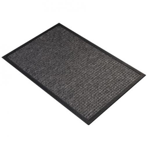 RS PRO Vchod Mat Vstupní prostory, Černá Polypropylen Oplatky Vnitřní, šířka: 0.6 m, délka: 0.9 m 7 mm