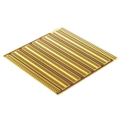 RS PRO Prototypovací deska Nepájivé pole 1.6 mm 194.31mm 203.3 mm