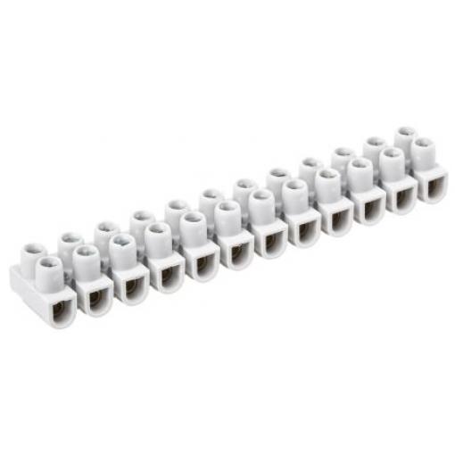 Legrand Svorkovnice bez pojistky 2.5 mm², Přímá Šedá, počet cest: 12 15A, 2.5 mm², 380 V Šroubová Ochrana drátu