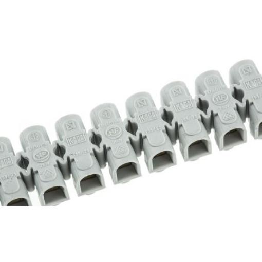 Legrand Svorkovnice bez pojistky, řada: Suprem 960 6 mm², Přímá Šedá, počet cest: 12 25A, 6 mm², 380 V Šroubová Ochrana