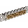 HARTING Konektor D-Sub, řada: D-Sub, počet kontaktů: 50, orientace těla: Rovný 2.77 mm, Montáž do panelu Vnitřní, D-SUB,