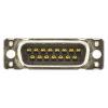HARTING Konektor D-Sub, počet kontaktů: 15, orientace těla: Rovný 2.74 mm, Průchozí otvor Vnější, Standardní, D,