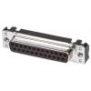 HARTING Konektor D-Sub, řada: D-Sub Standard, počet kontaktů: 25, orientace těla: Rovný 2.76 mm, Průchozí otvor Vnitřní,