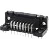 HARTING Konektor D-Sub, řada: D-Sub, počet kontaktů: 15, orientace těla: Pravý úhel 2.74 mm, Průchozí otvor Vnitřní,