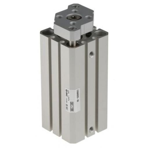 Pneumatický válec s vedením CDQMB25-50, řada: CQM SMC, vývrt: 25 mm, délka: 50 mm Dvojčinný