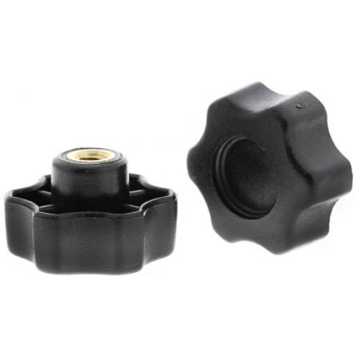 Upínací knoflík Termoplast barva Černá Scallop RS PRO Vnitřní