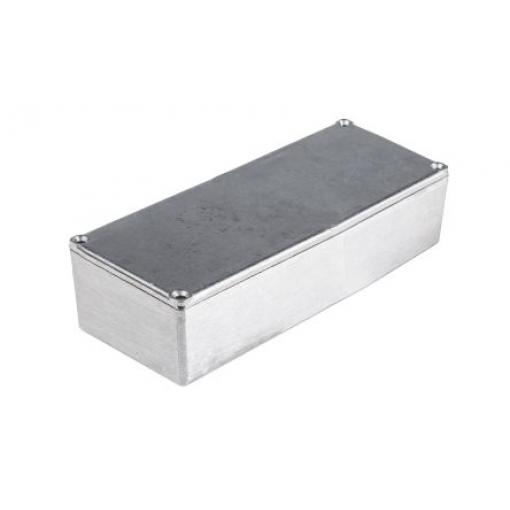 Skříň IP65 stín. barva Stříbrná Hliníková slitina 89.5 x 35.6 x 30.1mm Neopren