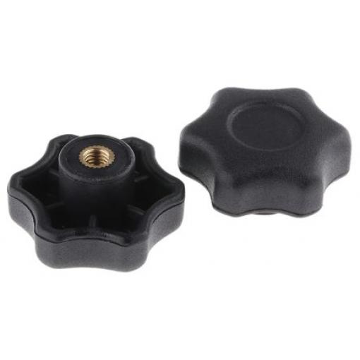 Upínací knoflík Termoplast barva Černá Scallop RS PRO Vnitřní