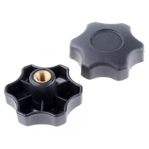Upínací knoflík Termoplast barva Černá Scallop RS PRO Vnitřní