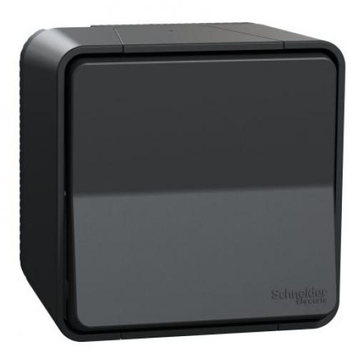 Schneider Electric Spínač světel, řada: Mureva Styl IP55 Povrch Silikonový polymer 10 A 250 V ac