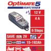 Nabíječka baterií TM-220 Optimate 5 TecMate Olověné 12 V 12V 4 A Automobilový