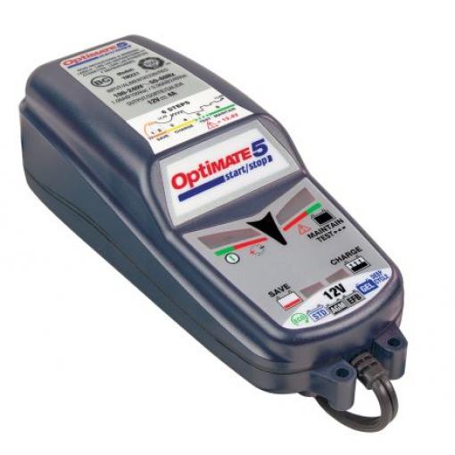 Nabíječka baterií TM-220 Optimate 5 TecMate Olověné 12 V 12V 4 A Automobilový