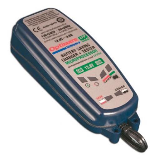 Nabíječka baterií Optimate Lithium TecMate LiFePO4 12 V 12V 0.8 A Velká Británie Automobilový