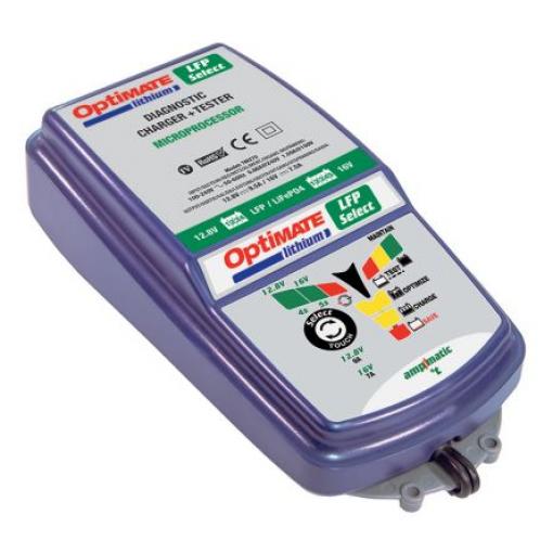 Nabíječka baterií TM-270 OptiMate Lithium Select TecMate LiFePO4 12 V 12.8V, 16 V 9.5 A Automobilový