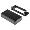 Držadlo barva Černá, Plastové, délka: 124 mm x 64 mm x 27.8 mm 107 mm RS PRO
