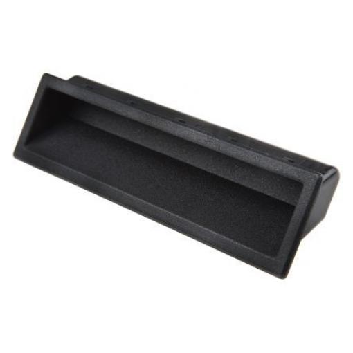 Držadlo barva Černá, Plastové, délka: 139 mm x 39 mm x 36 mm RS PRO