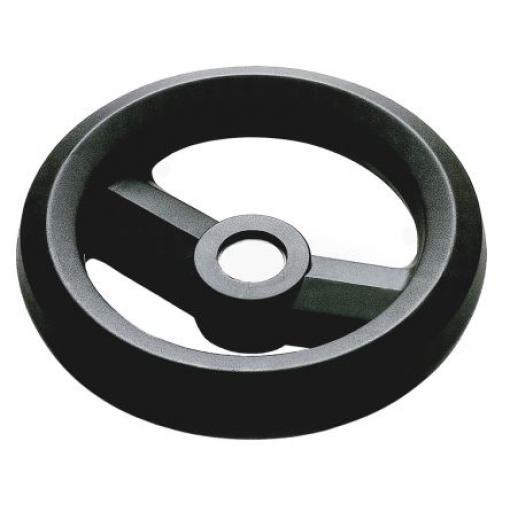 RS PRO Černá Technopolymer vyztužený skelnými vlákny Ruční kolo 80 mm