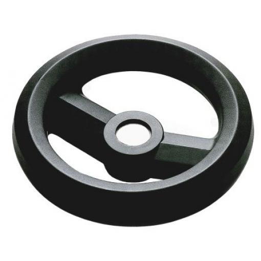 RS PRO Černá Technopolymer vyztužený skelnými vlákny Ruční kolo 100 mm