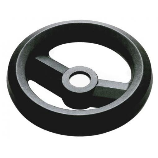 RS PRO Černá Technopolymer vyztužený skelnými vlákny Ruční kolo 160 mm