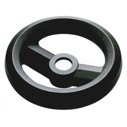 RS PRO Černá Technopolymer vyztužený skelnými vlákny Ruční kolo 200 mm