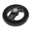 RS PRO Černá Technopolymer vyztužený skelnými vlákny Ruční kolo 126 mm